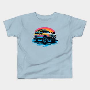 Jeep Cherokee xj Kids T-Shirt